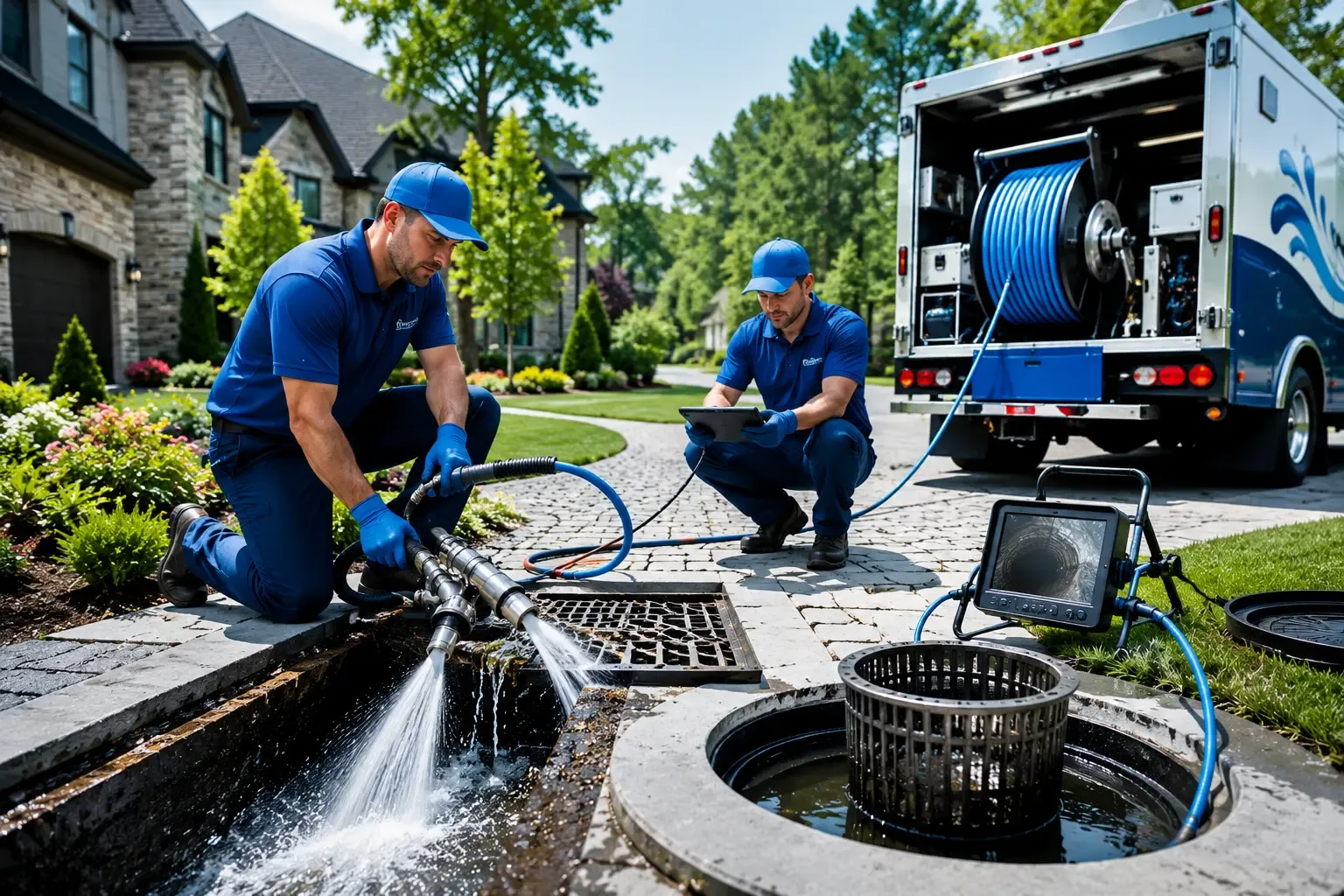 Local outdoor drain cleaning professionals in Weston, MO